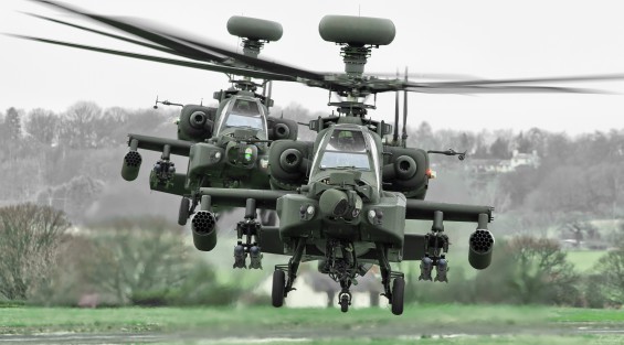 Precision Systems Inc. Apache Helicopters