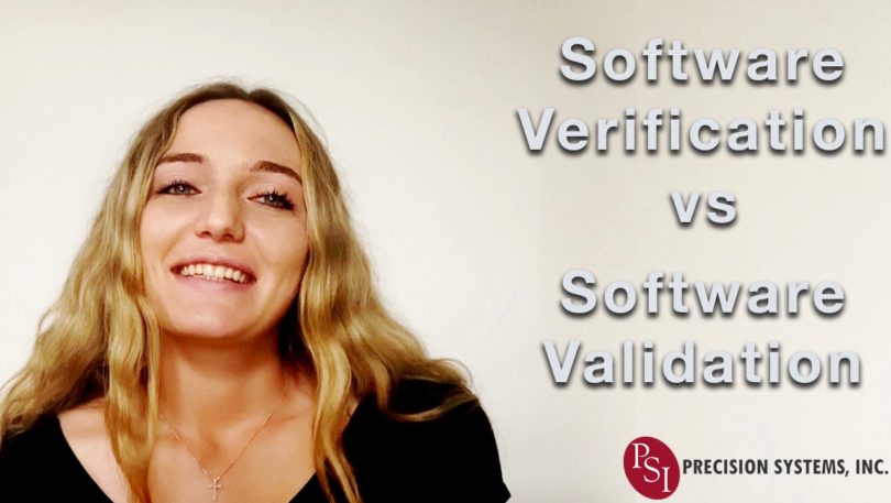 Software Validation vs. Software Verification