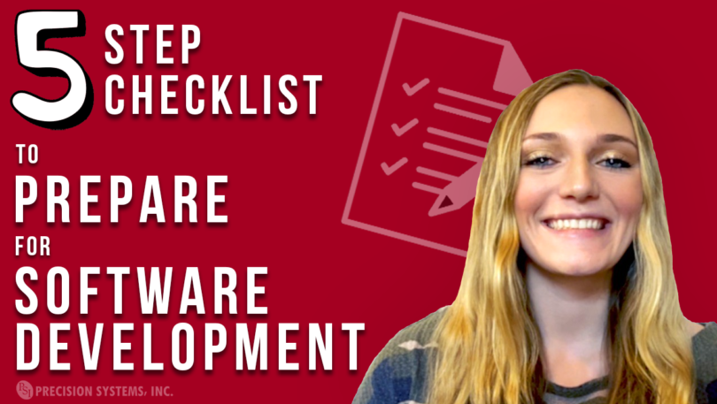 Software Development Checklist